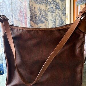 Etro Leather Shoulder Bag AUTHENTIC